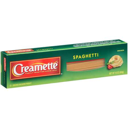 CREAMETTE 16 oz. Creamette Spaghetti, PK20 900062